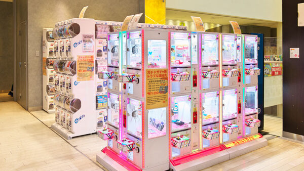 カプセルトイ＆クレーンゲームコーナー